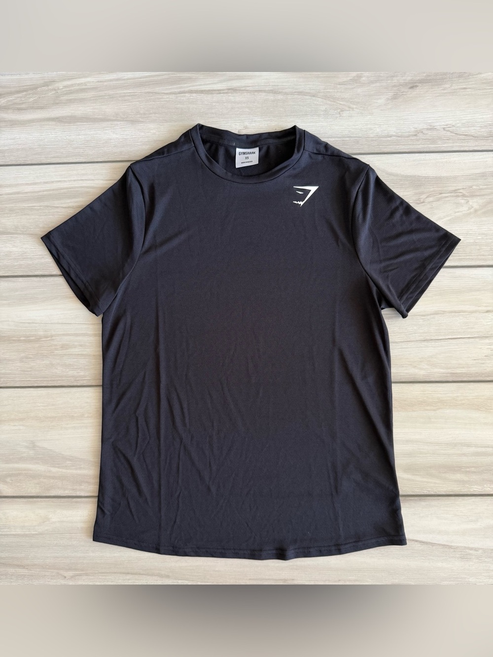 Gymshark Arrival T-Shirt Black XS  NWT IN PACKAGE #2035